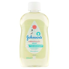 JOHNSON'S Baby, Baby Oil for Children and Babies Cotton Touch with Real Cotton Quick Absorption 300ml
