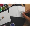 100 Blank Postcards, White, DIN A6, Creative Crafts, Design Individual