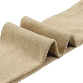 Women Plus Size Thigh High Socks Extra Long Over Knee Socks Warm Thick Leg Warmers Boot Stockings, Medium-Large (US, Alpha, One Size, Plus, Regular, Tall, Beige)