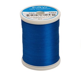 Sulky Of America 268d 40w 2 Ply Rayon Yarn 80m Dark Sapphire