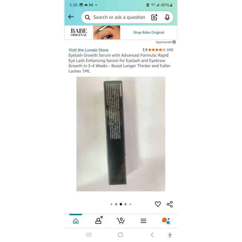 Lunale Eyelash Growth Serum With Advanced Formula 3ml