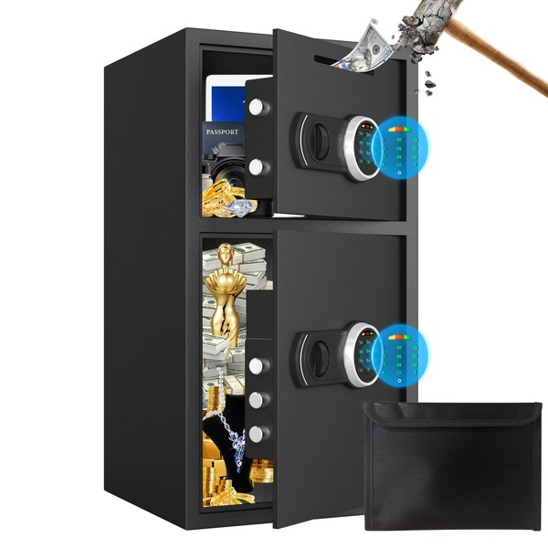Karbeen 0.5 Cub Safe Box, Small Safe with Digital Keypad,