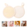 DOITOOL 4pcs Facial Exfoliator Scrubber Pads Soft Loofah Face Scrubber