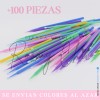 50 Pares Parches 50 Cepillos Glitter 100 Microbrush Pestañas