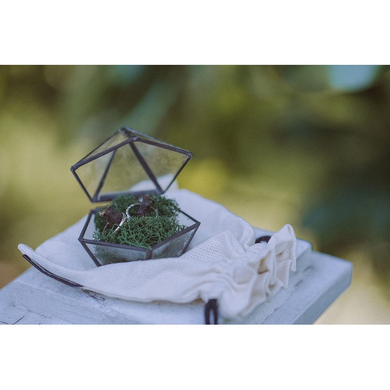 Ring box, Glass ring box, Proposal ring box Engagement ring