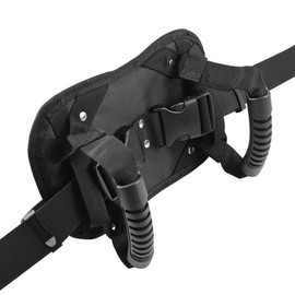 Tiardey Motorcycle Pillion Grab Handles Snowmobile Rear Seat Puller Anti-slip Handle for Children and Passengers