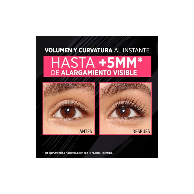 LOreal Paris Mascara de pestañas Telescopic Lift A Prueba de
