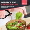 SOL 4-in-1 Multifunctional Kitchen Scissors with Nut Cracker, Bottle Opener,
