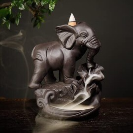Phoenix - Elephant fountain incense burner