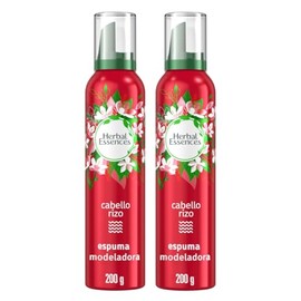 Herbal Essences Espuma Modeladora Cabello Rizo Pack 2 Unidades de 200 g