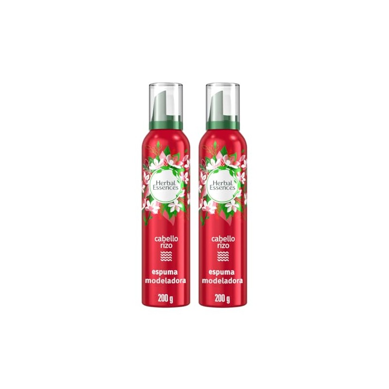 Herbal Essences Espuma Modeladora Cabello Rizo Pack 2 Unidades de