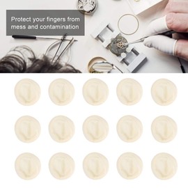 ZJchao Cunas de Goma de látex Desechables para los Dedos, Protectores para los Dedos Arte látex Tejido Cuna Herramienta de reparación de Relojes cunas antiestáticas para Reparación Electrónica