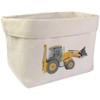 Azeeda Large 'Digger Truck' Canvas Organiser/Storage Bag (OR00013552)