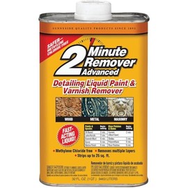 Sunnyside Corporation 2 Minute Remover Advanced Detailing Liquid Paint & Varnish Remover, 1 Quart - Liquid