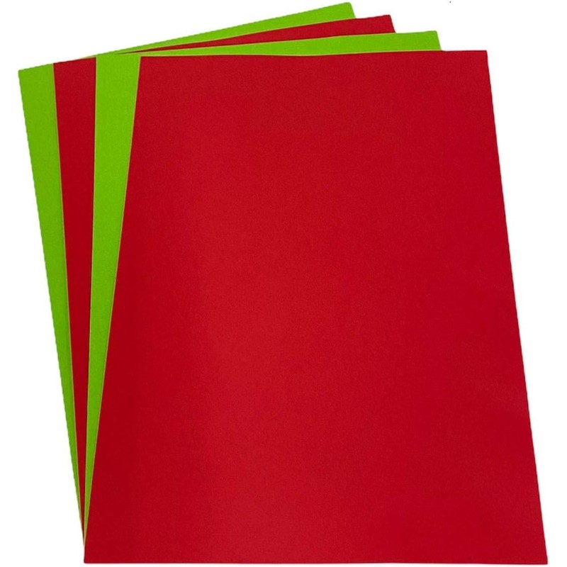 DJP A4 Christmas Coloured 80gsm Paper - Intensive Red &
