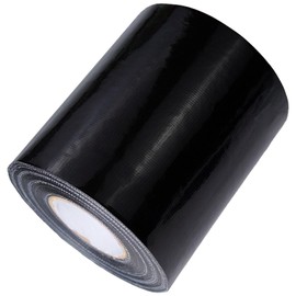 Autrends Heavy Duty Duct Tape - 6 Inches Multi-Purpose Super Strong Waterproof Duct Tape for Crafts & Home Improvement, 65 ft, Black