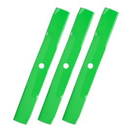 Mower Blade Fit for John Deere M115496 GY20569, LX288 GT245 325 335 345 355D 425 445 455 F725 G100, for Scotts M115496 S2554, for Sabre 2354HV 54 inch Deck Medium Lift 3 Pack