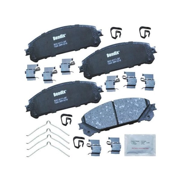 Bendix For 2021-2022 Toyota RAV4 Prime Brake Pad Set Front