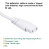 MECCANIXITY T5 LED Tube Extension Cable 2 Pin 30CM Male