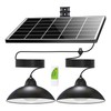 Lightonight Solar Pendant Lights IP65 Weatherproof Dusk to Dawn Solar
