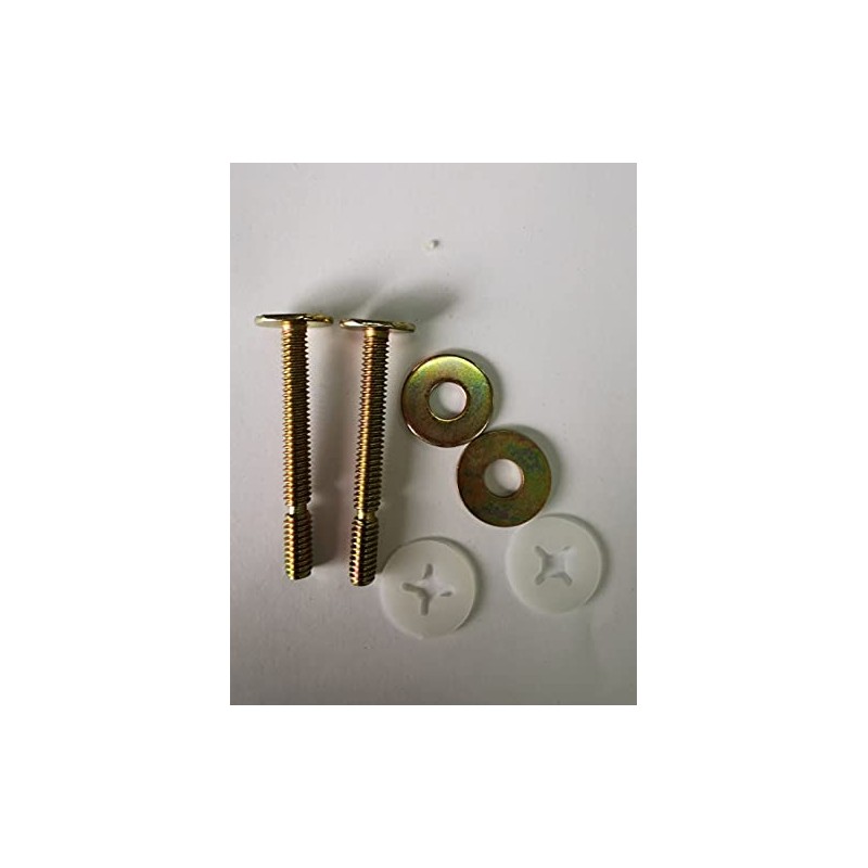 GrandEZcaps Toilet Bolt Cap Set - Black, Won't Pop Off,