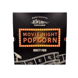 Amish Country Popcorn | Movie Theater Variety Pack | Includes 8 Kernel Types and 4 Seasoning/Topping Flavors