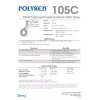 Polyken 105C Professional Double Sided Cloth Tape 2" x 25