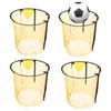4 Pack Soccer Top Bins Target Net, Football Shooting Training