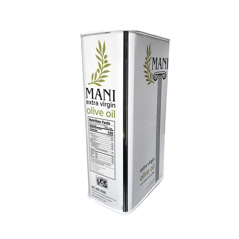 Greek Extra Virgin Olive Oil, Mani, 3L Tin
