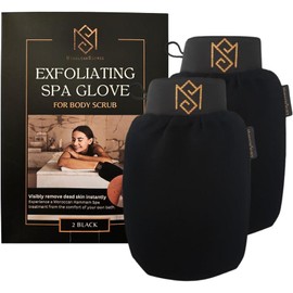 Guante exfoliante Kessa MS MoroccanSource – 2 unidades para piel suave