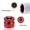 Mayouko 7PCS 1/2 Inch Drive Lug Nut Deep Impact Socket