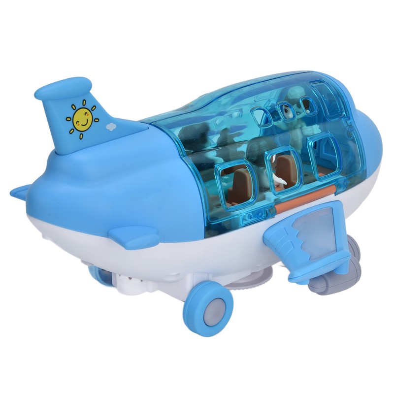 Airplane Toys Simulation Omni Directional Acousto Optic Aircraft Toy for