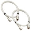 S4-FP-FP-0.5-2P Set of 2 4K 8K Compatible TV Antenna Cable