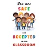 bqw Diversity Posters for Classroom Decor - 11x17 Inch Inclusion