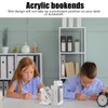 Gsakskdsap 6 x Acrylic Bookends, 10 x 10 x 13