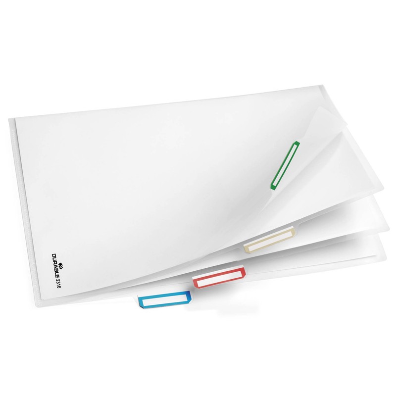 Durable 3-Piece Organisation File Pack of 5