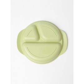 Kodomo Beams Iiwan Plate, Tableware, Lunch Plate, Kids, Leaf Green, One Size