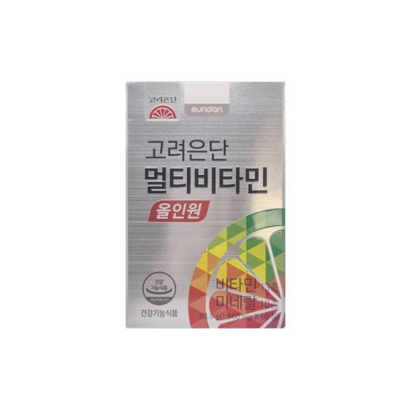 Korea Eundan Comprehensive Vitamin All-in-One 1560mg 60 Tablets 1 each/mj