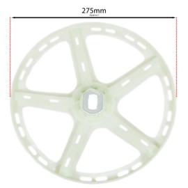 SPARES2GO Drum Pulley Spider Wheel for Zanussi ZWF ZWG ZWD ZWH Washing Machine