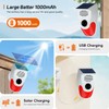 Home Alarm System with Remote Control, Motion Sensor Outdoor, Solar
