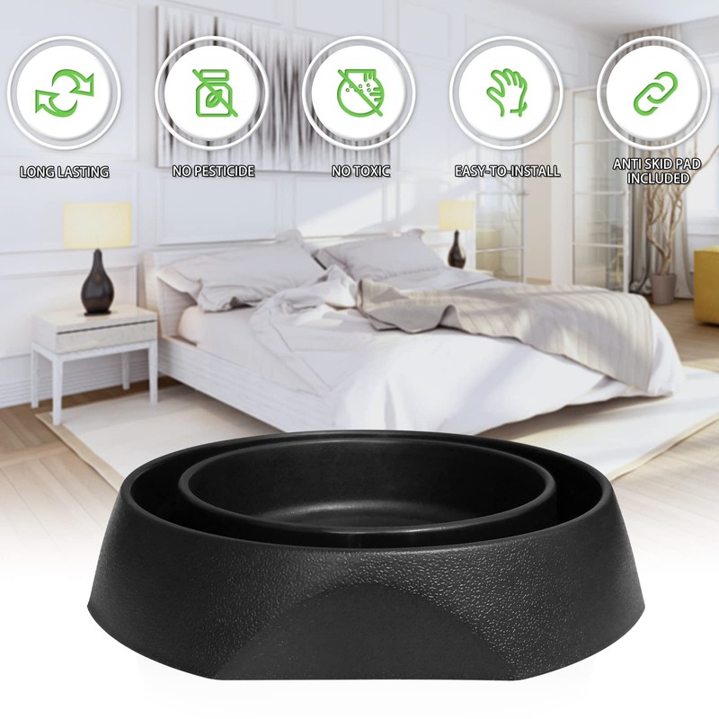 Bed Bug Interceptors with Anti Skid Pads | Bed Bug