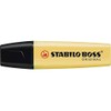 Stabilo Boss Original Pastel Highlighters 2-5 mm Bevelled Tip Pack of 5 Pastel Yellowaa