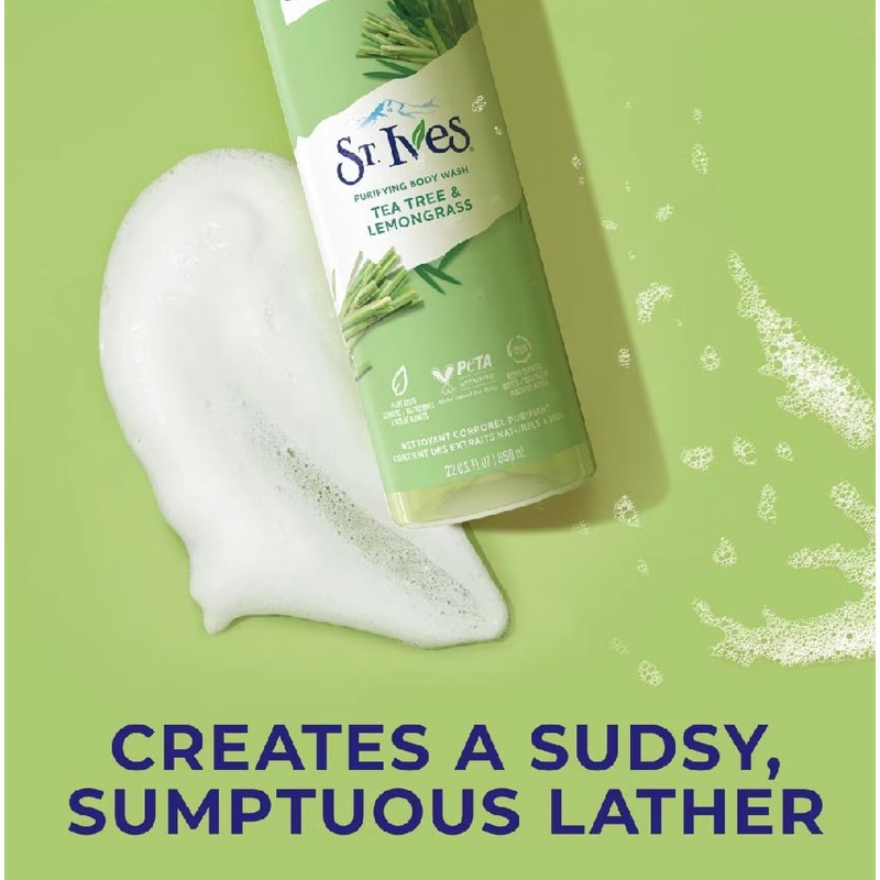 St. Ives St Ives Tea Tree Lemongrass Purifying Body Wash