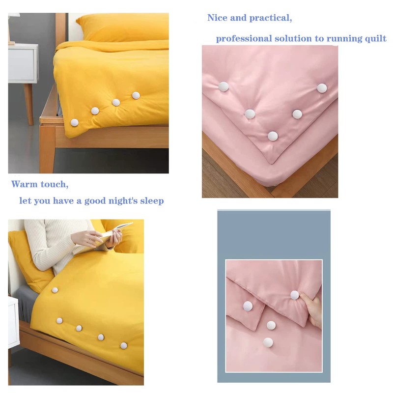 30 Pcs Duvet Clips, Comforter and Curtain Pins - Use