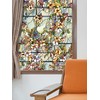 Artscape Trellis | Privacy Window Film with Vibrant Colored Pattern