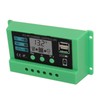 Solar Charge Controller PWM Panel Regulator Adjustable LCD Display 12V