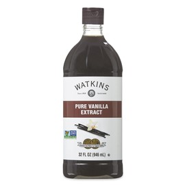 Watkins Pure Vanilla Extract, with Madagascar Vanilla Beans, Non-GMO, Kosher, 32 Fl Oz (Pack of 1)
