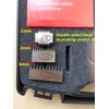Cross Hatch Adhesion Tester Kit with Rotating 3-Blade Head &
