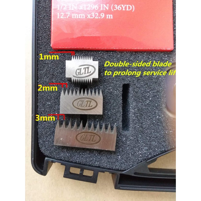 Cross Hatch Adhesion Tester Kit with Rotating 3-Blade Head &