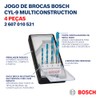 Bosch Professional 4tlg. Mehrzweckbohrer-Set CYL-9 Multi Construction
